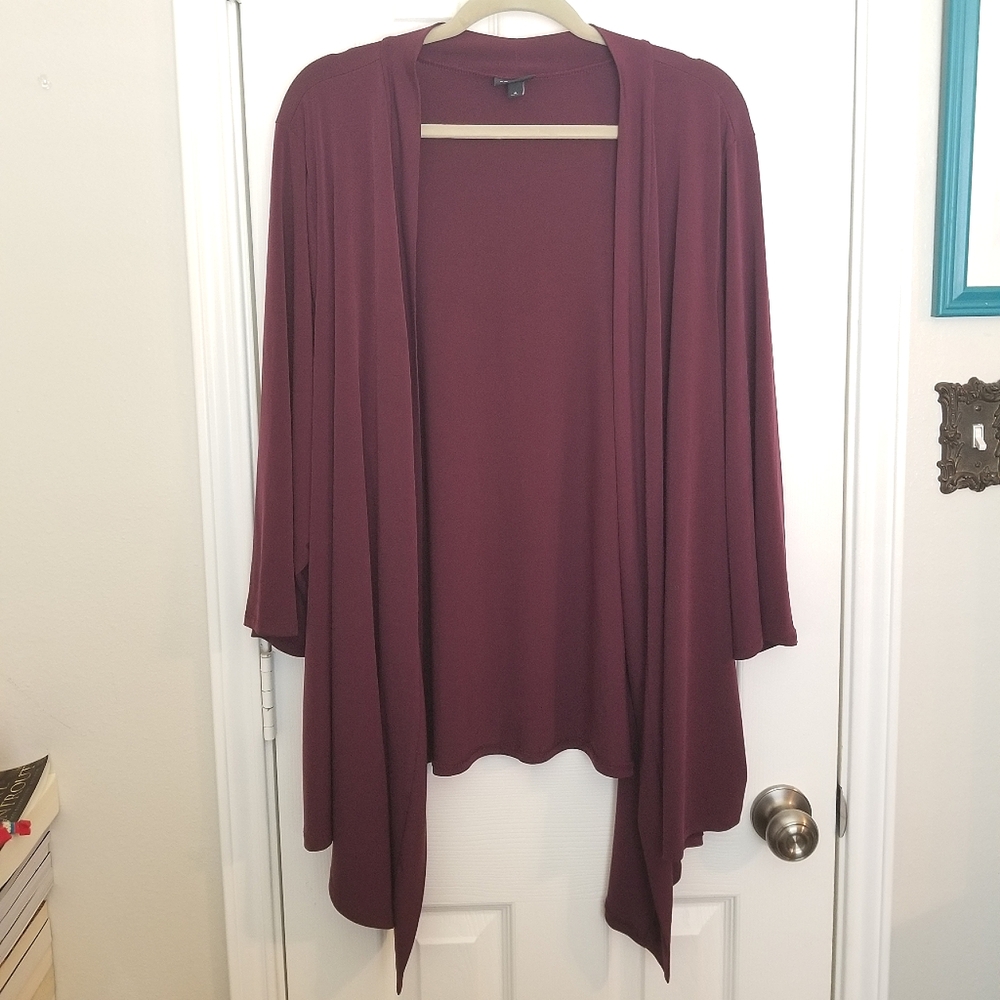 Maroon Cardigan
